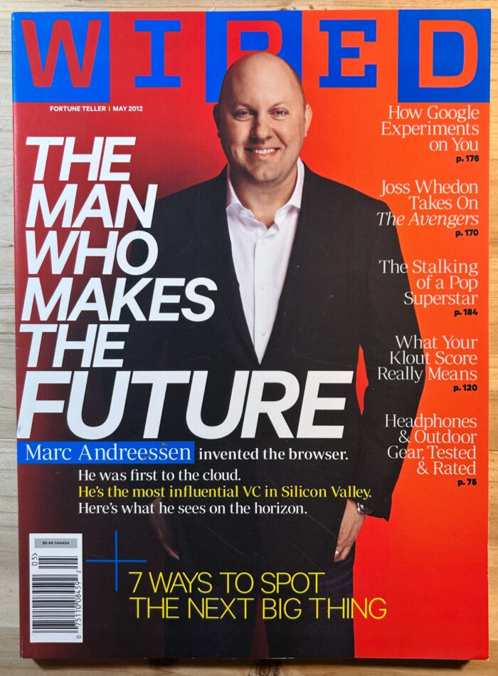 Wired Magazine - May 2012 - Marc Andreessen Cover Story