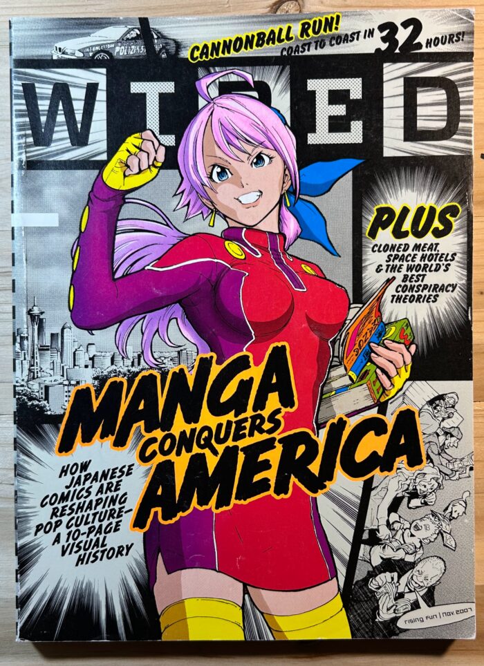 Wired Magazine - November 2007 - Manga Conquers America Cover