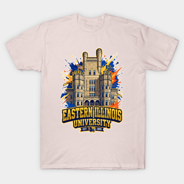 The Eastern Illinois University castle tower V5 T-Shirt